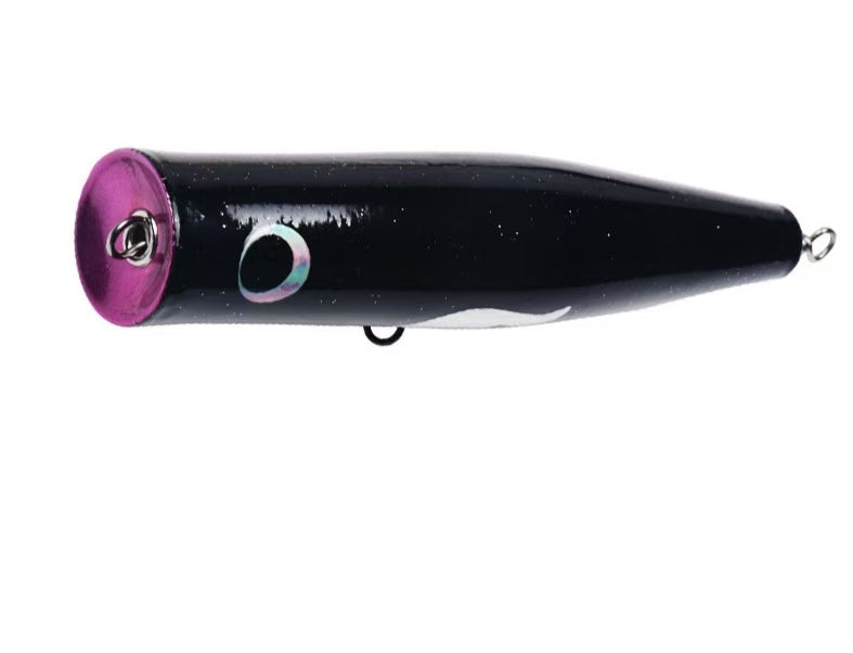 Wooden topwater Popper For Big Game Tuna Bluefin Fishing Lure